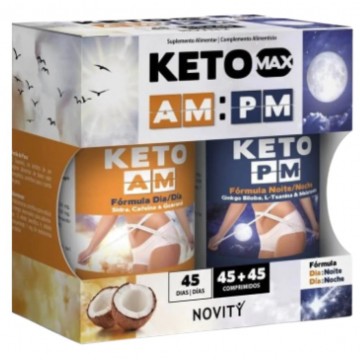 Keto Plus AM PM 45+45comp Novity