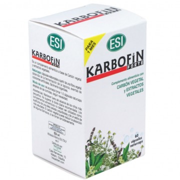 Karbofin Forte SinGluten Vegan 60caps Trepat-Diet-Esi