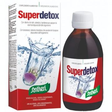 Jarabe Superdetox Vegan 240ml Santiveri