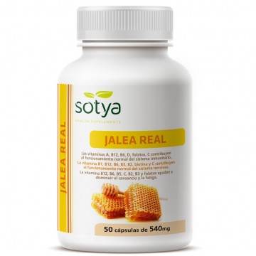 Jalea Real con Vitaminas 540Mg 50caps Sotya