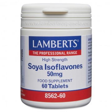 Isoflavonas Soja 50Mg 60comp Lamberts