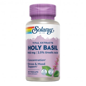 Holy Basil 450Mg 60caps Solaray