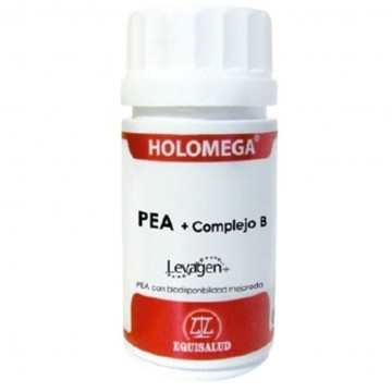 Holomega PEA+Complejo B SinGluten 50caps Equisalud