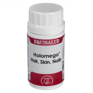 Holomega Hair Skin Nails - Pelo piel uñas 50caps Equisalud