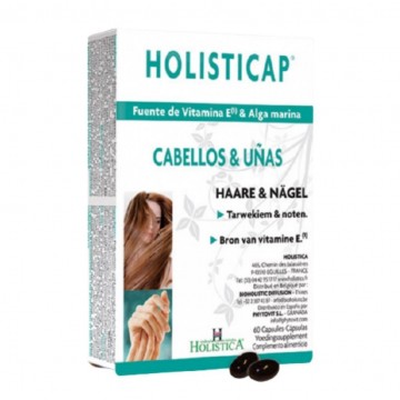 Holisticap cabellos y uñas 60caps Holistica