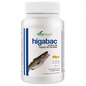 Higado Bacalao 400Mg 125 Perlas Soria Natural