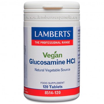 Glucosamina Vegetariana Vegan 120comp Lamberts