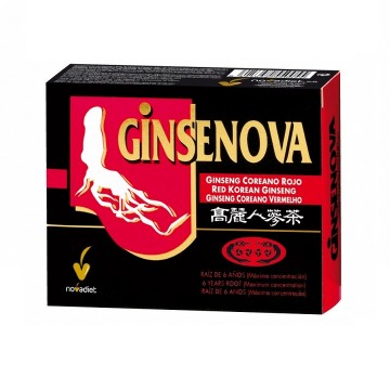 Ginsenova Ginseng Rojo Coreano 60caps Nova Diet