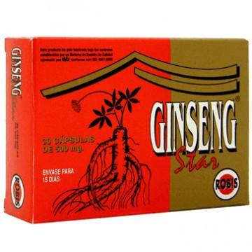 Ginseng Star 500Mg 30comp Robis