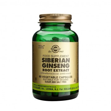 Ginseng Siberiano 60caps Solgar