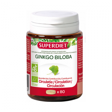 Ginko Biloba Bio 80comp Super Diet