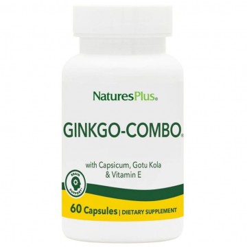 Ginkgo Combo SinGluten 60caps Nature'S Plus