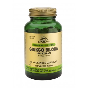 Ginkgo Biloba Vegan 60caps Solgar