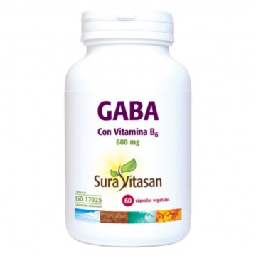 Gaba con Vitamina B6 600Mg 60caps Sura Vitasan