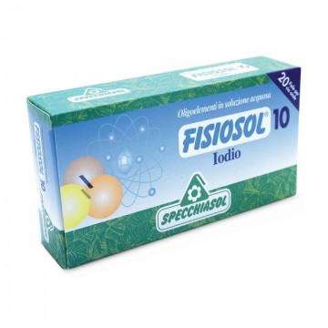 Fisiosol 10 Yodo 20 Viales Specchiasol