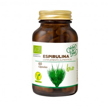 Espirulina Bio Vegan 60caps Herbes del Moli