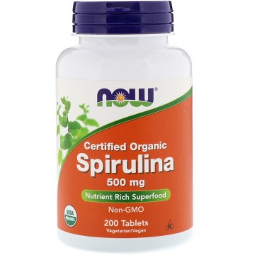 Espirulina 500Mg Vegan 200comp Now