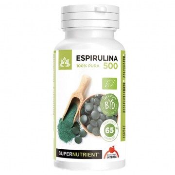 Espirulina 500Mg 180comp Intersa