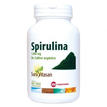 Espirulina 1000Mg 100comp Sura Vitasan