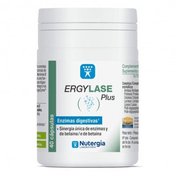 Ergylase Plus SinGluten 40caps Nutergia