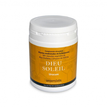 Dieu Soleil Urucum SinGluten Bio Vegan 90caps Serpens