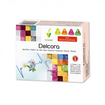 Delcora SinGluten Vegan 60caps Nova Diet