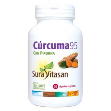 Curcuma 95 con Piperina 90caps Sura Vitasan