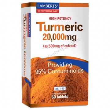 Curcuma 20000Mg Vegan 60comp Lamberts