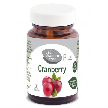 Cranberry Plus 460Mg 30caps El Granero Integral