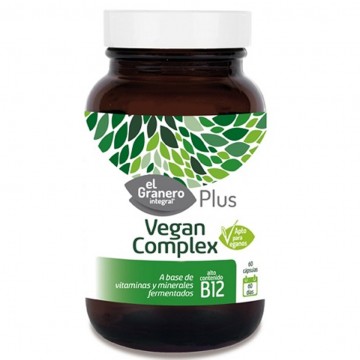 Complex con Vitamina B12 Vegan 60caps El Granero Integral