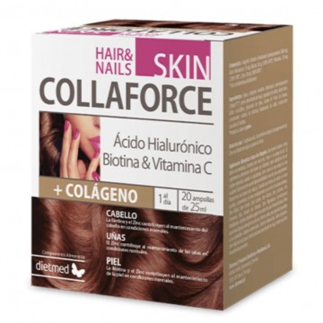 Collaforce Skin Hair & Nails 20 ampollas Dietmed