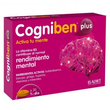 Cogniben Plus SinGluten 30comp Eladiet