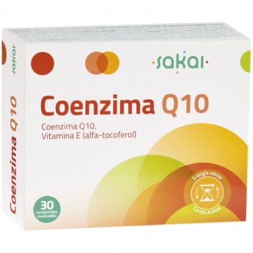 Coenzima Q10 SinGluten Vegan 30comp Sakai