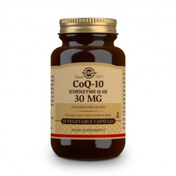 Coenzima Q10 Max 30Mg SinGluten Vegan 30caps Solgar