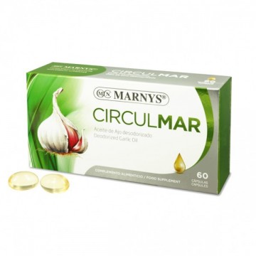 Circulmar  Ajo Perlas 500Mg desodorizado 60 Perlas Marnys