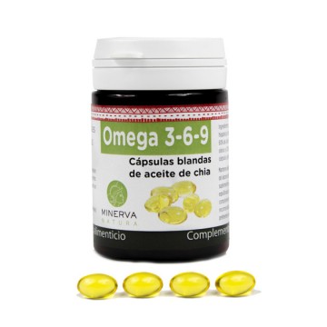 Chia % Vegetales SinGluten 60caps Minerva