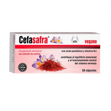 Cefasafra Vegan 50caps LCB Cobas