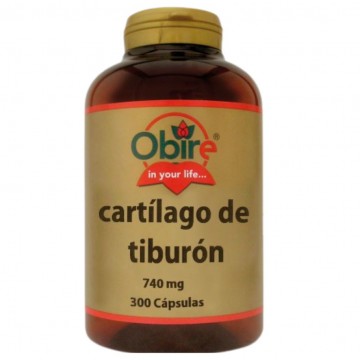 Cartilago Tiburon 740Mg 300caps Obire