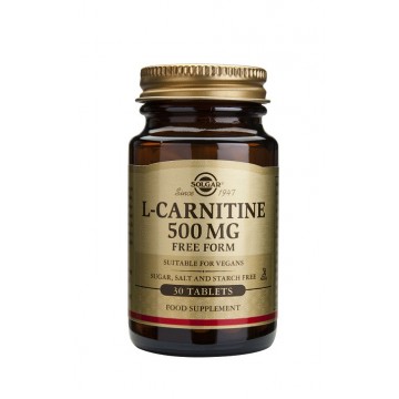 Carnitina 500Mg 60comp Solgar