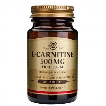 Carnitina 500Mg 30comp Solgar