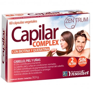 Capilar Complex Zentrum SinGluten 60caps Ynsadiet