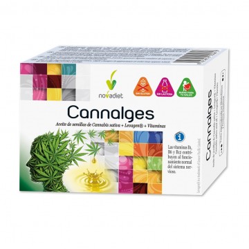 Cannalges SinGluten 30caps Nova Diet