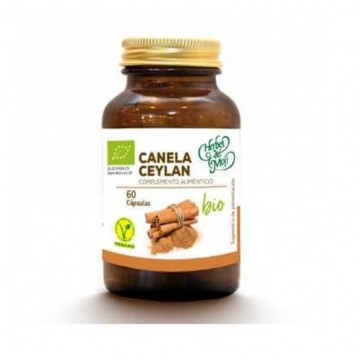 Canela Ceylan Bio Vegan 60caps Herbes del Moli