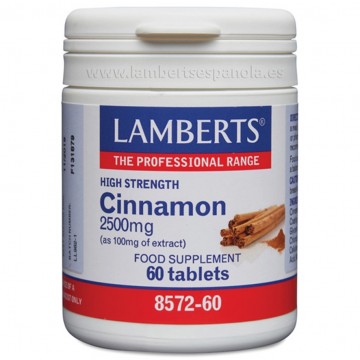 Canela 2500Mg 60comp Lamberts