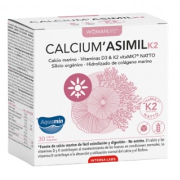 Calcium Asimil K2 30 Sobres Intersa