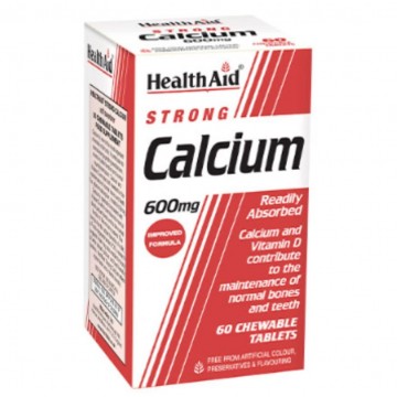 Calcio 600Mg 60comp Health Aid