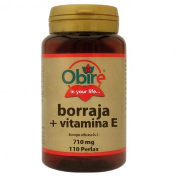 Borraja y Vitamina E 710Mg 110 Perlas Obire