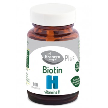 Biotin Plus 100comp El Granero Integral