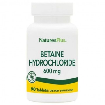 Betaina Hydrochloride 600Mg SinGluten 90comp Nature'S Plus