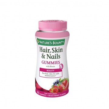 Beautiful Skin SinGluten Vegan 60 gummies Nature´S Bounty